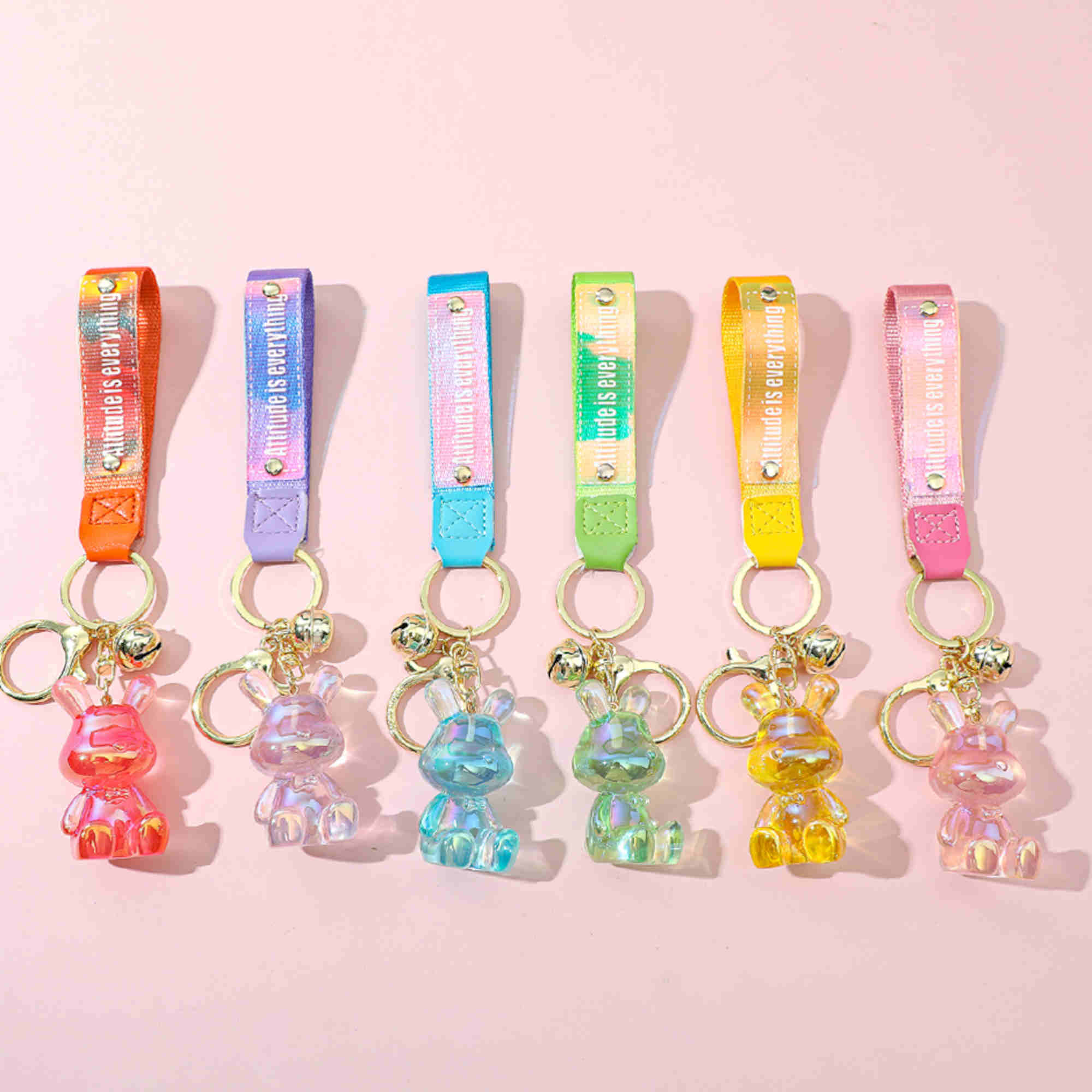 Summer Colorful Rabbit Keychain - YOYOSO BANGLADESH